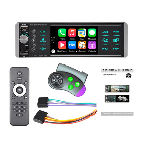 4.1 Inch Universal Colorful Light Bluetooth MP5 Android Head Unit Bosstar 4.1 INCH 4168 AI