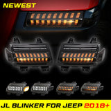 Led Turn Signal for Jeep JL Offroad Rubicon Sahara 2018+ Running Light Side Maker Lights Front Fender Flare Light Car Accesso