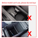 Smabee Anti-Slip Gate Slot Cup Mat for Kia Sorento Cup Holder Door Groove Non-slip Pad Accessories Car Interior Accessory sma