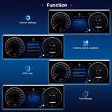 12.3 Inch Speedometer Cluster for Mercedes C Class 2015-2018 Car Interior Accessory Bosstar