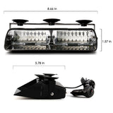 16 LED Windshield Strobe Beacon Light for Auto Safety LED Ambient Light OEM