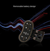 Universal Steering Wheel Control Button Pad 4 Spoke Car Interior Accessory Bosstar