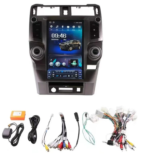 13.6" Vertical Android Screen for Toyota 4Runner 2009-2019 Android Head Unit Bosstar 13.6" 64 g 4 g