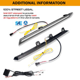 LED Grille DRL Lights for Toyota RAV4 2019-2021 Exterior Lighting iJDM