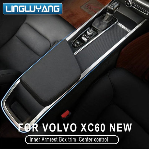 Inner Armrest Box Trim for Volvo XC60 S60 V60 Car Interior Accessory LINGLUYANG