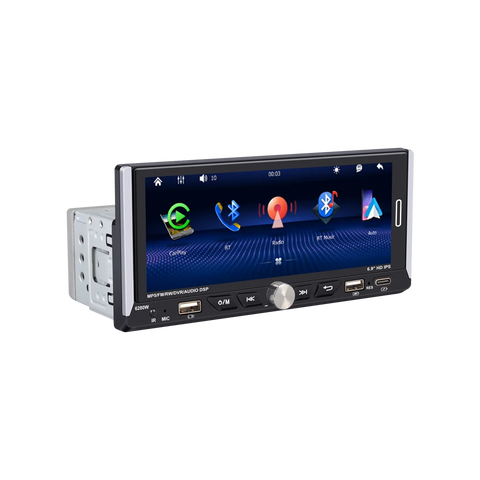 6.9" 1Din Android Auto CarPlay Car Stereo Universal Android Head Unit bosstar 6.9inch