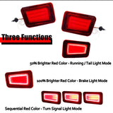 Pair Smoke LED Side Markers for Hummer H2 03-09