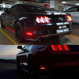 LED Ambient Light Red Horse Rear Turn Signal for Ford Mustang (2010-2018) LED Ambient Light iJDM