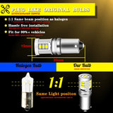 H21W Reverse LED Bulbs for VW Golf MK7 GTD GTI R LED Ambient Light iJDM