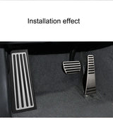 Aluminum Pedal Set for Volvo XC60 XC90 Car Interior Accessory LINGLUYANG