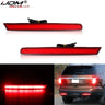 Rear Fog LED Bumper Reflectors for Ford Explorer 11-15