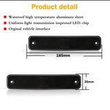 Pair Smoke LED Side Markers for Hummer H2 03-09 Car Interior Accessory iJDM