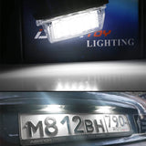 LED License Plate Light For Peugeot 206‑308 & Citroën C3‑C5 Car Interior Accessory iJDM