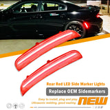 LED Side Marker Light Front/Rear for Dodge Charger 2015-2018 LED Ambient Light iJDM