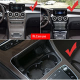 Wireless Charging Panel for Mercedes C-Class 2015-2022 Car Interior Accessory LINGLUYANG