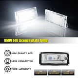CAN-Bus LED License Plate Lights for BMW E46 1998-2007 LED Ambient Light iJDM