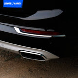 Chrome Fog Lamp Cover for Volvo XC90 2016 Car Interior Accessory LINGLUYANG