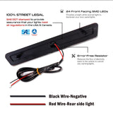 Red LED Rear Side Marker Light for Ford Mustang 99-04 Car Interior Accessory iJDM