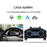 12.3" Linux Cluster for Chevrolet Malibu XL Car Interior Accessory Bosstar