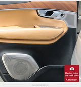 Stainless Door Horn Trim for Volvo XC90 2015-2025
