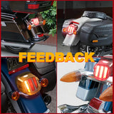 Smoke Clear LED Tail Brake Light Turn Lamp Low Profile For Harley Dyna Electra Glide Street Glide Fat Boy Road King XL 833 1200