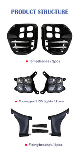 LED Fog Lights Daytime Running Light for KIA Sportage