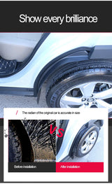 ABS Rear Fender Mudguards for Toyota RAV4 2019-2021 Car Interior Accessory LINGLUYANG