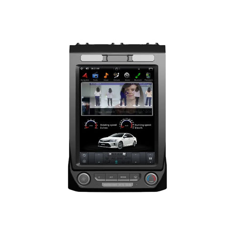 12.1" Vertical Screen Android Head Unit for Ford F150 2018 Android Head Unit Bosstar 12" 64 g 4 g