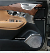 Stainless Door Horn Trim for Volvo XC90 2015-2025
