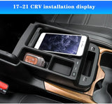 15W Wireless Phone Charger Holder for Honda CR-V 2017-2021