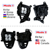 4 Eyes LED DRL Fog Lamp for Kia Sorento Prime 2019 Car Interior Accessory MAGIC COLORM