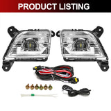 LED Fog Light Assembly with DRL for Silverado 2019-2020 LED Ambient Light MAGIC COLORM
