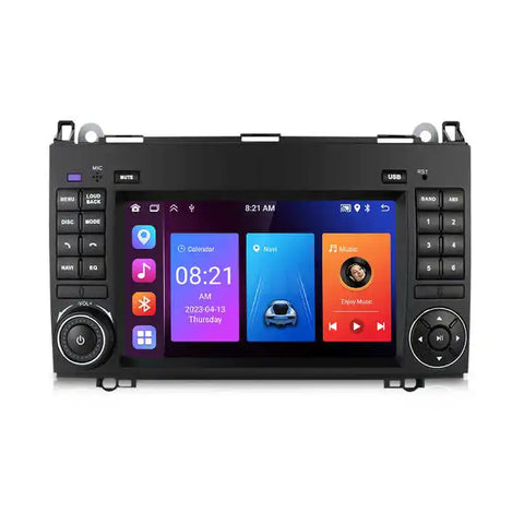 Android 13 GPS Multimedia Radio for Mercedes W639 Vito Android Head Unit Bosstar 7" 32 g 2 g