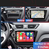 9 Inch Android Head Unit GPS for Kia Rio 2011-2016 Android Head Unit Bosstar