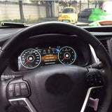 12.3-inch Digital Instrument Cluster for Toyota Highlander 2015-2019