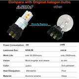 Amber Error Free LED Bulbs for Audi BMW MINI Cars LED Ambient Light iJDM