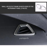 Stainless Steel Air Outlet Frame for Volvo XC60 LHD Car Interior Accessory LINGLUYANG