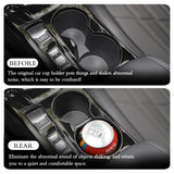 Cup Holder Protective Case Box for Peugeot 2008 e-2008 208 e-208 2019 - 2024 Car Interior Accessory | Cup Holder | Protector
