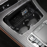 15W Wireless Charger for Mercedes Benz W205 C Class Car Interior Accessory LINGLUYANG
