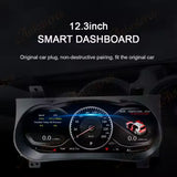 LCD Digital Cluster Speedometer for Toyota Hilux 2016-2024 Car Interior Accessory bosstar