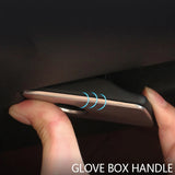 Chrome Glovebox Trim for Volvo XC60 S60 2012-2017 Car Interior Accessory LINGLUYANG