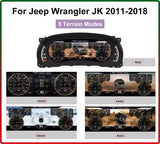 12.3 Inch GPS Digital Speedometer for Jeep Wrangler 2011-2018 Car Interior Accessory bosstar