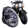 7 Inch H4 LED Moto Headlight For Harley Davidson Softail Slim Fat Boy
