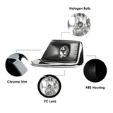 Front Bumper Fog Light Kit for Chevy Captiva 2016-2017 Car Interior Accessory MAGIC COLORM