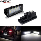 T10 LED License Plate Lights Error Free for VW Golf Car Interior Accessory iJDM WHITE