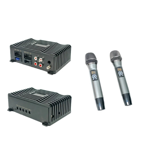 DSP Amplifier Box KTV Karaoke for Universal Android Radios Car Interior Accessory BOSSTAR Dsp Amplifier box only NO Microphon