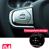 Steering Wheel Button Trim Decal for Volvo XC90