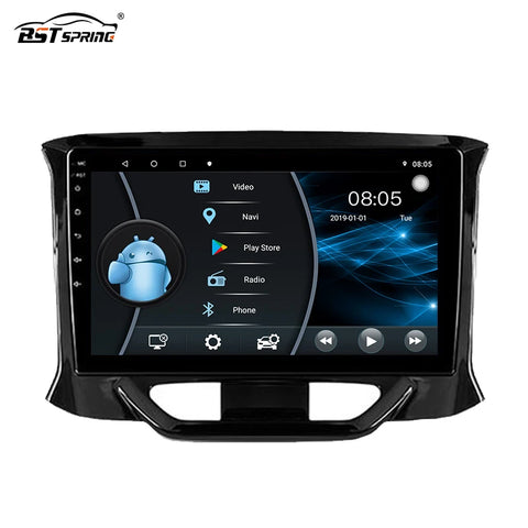 2DIN Android Stereo GPS DSP For LADA Xray 2019 Android Head Unit BOSSTAR 9" 32 g 4 g