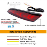 LED Bumper Reflector Light for Ford Focus 3 2011-2014 LED Ambient Light iJDM