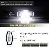 Error Free LED License Plate Lights for Honda Acura LED Ambient Light iJDM
